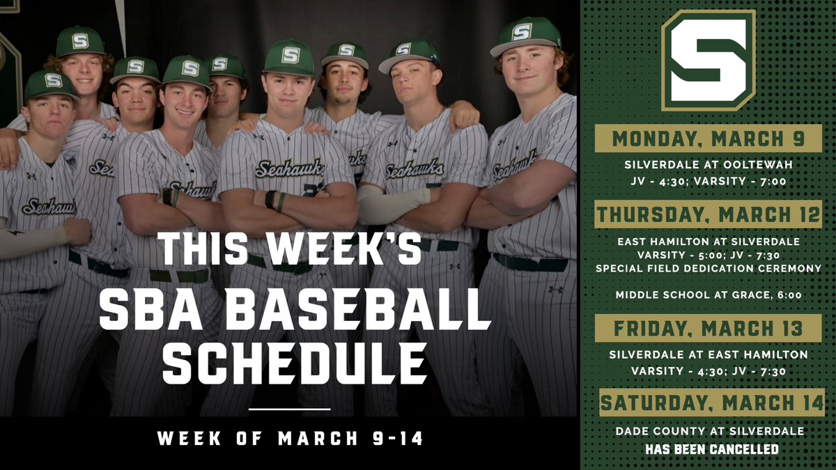 SBA Seahawk Baseball tweet media