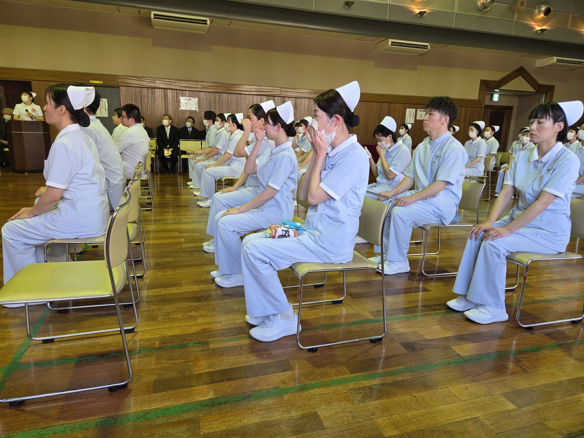 先週木曜日 「桶川北本伊奈地区医師会立准看護学校」の卒業式に参加