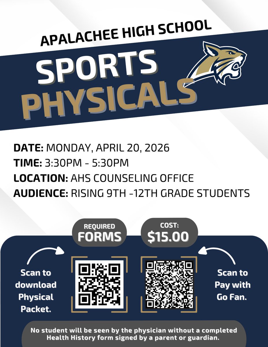 Apalachee Athletics tweet media