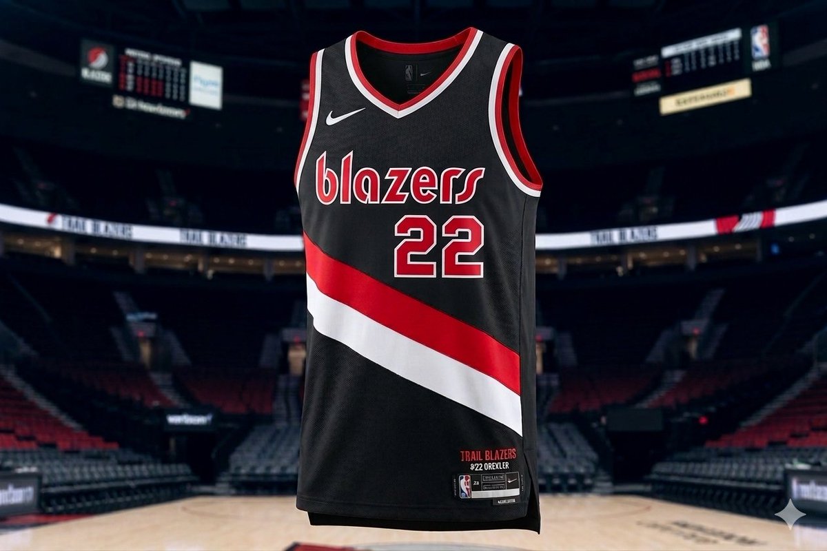 What if the .<a href="/trailblazers/">Portland Trail Blazers</a> rolled out opening night next season wearing these? 😤