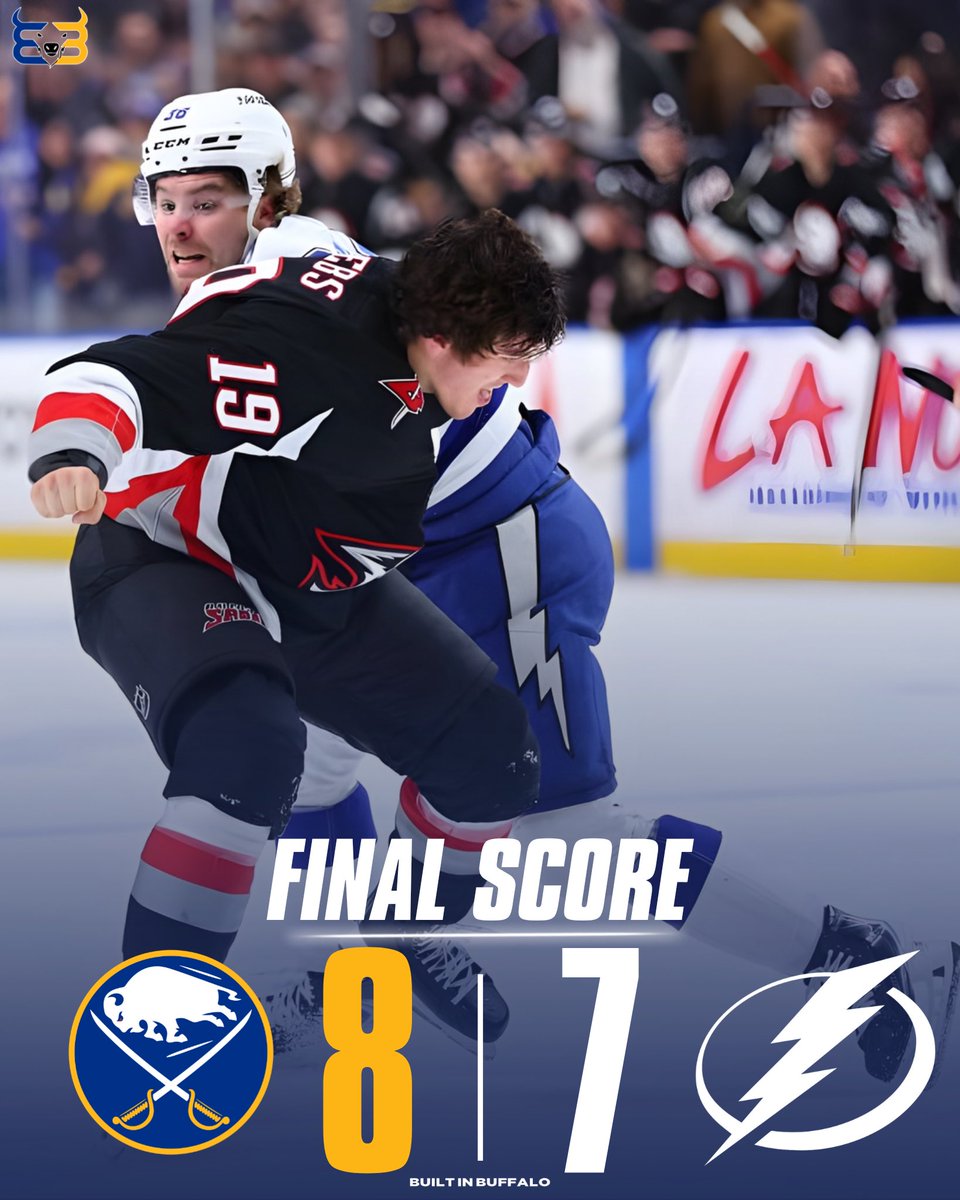 BuiltInBuffalo_'s tweet photo. The GREATEST hockey game OF ALL-TIME.

#Sabres | #Sabrehood | #LetsGoBuffalo https://t.co/LRFQXfyJ0L