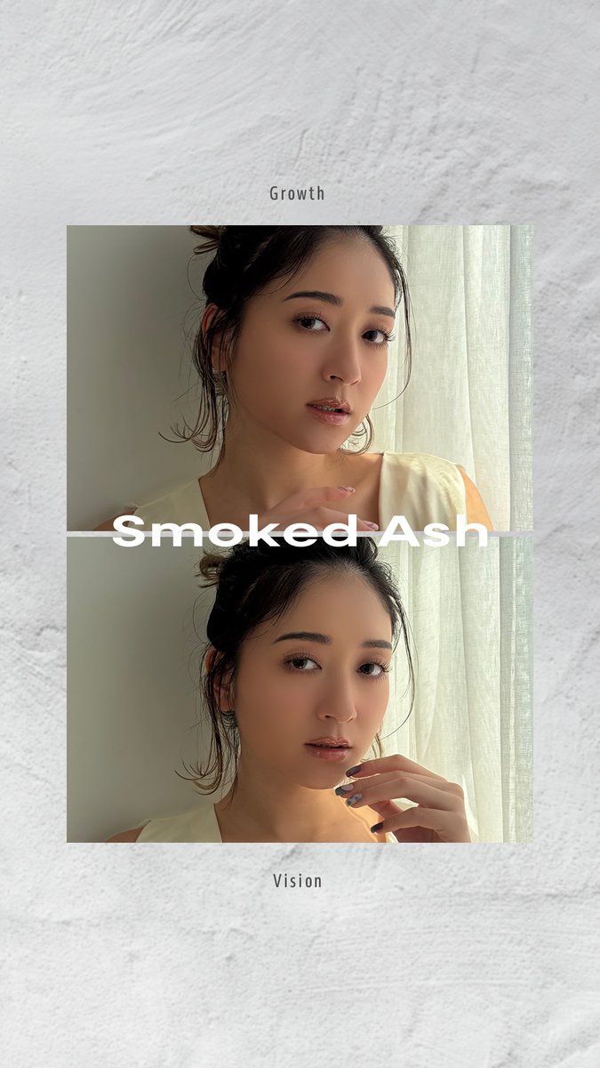 𝐆𝐑𝐎𝐕𝐈 𝐩𝐫𝐨𝐝𝐮𝐜𝐞𝐝 𝐛𝐲 𝐌𝐈𝐂𝐇𝐎𝐏𝐀𓂃 𓈒 ✮
<a href="/michopaaaaa/">みちょぱ(池田美優)</a> 

𝐒𝐦𝐨𝐤𝐞𝐝 𝐀𝐬𝐡🩶𓂃𓈒𓏸︎︎︎︎
・。・。・。・。・。・。・。・。・。・。・。・。・。・

Smoked Ash　#スモークドアッシュ
DIA：14.2mm｜着色直径：13.0mm｜BC：8.6mm

#GROVI #グロヴィー #みちょぱ #池田美優