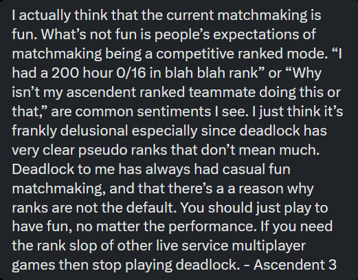 Deadlock Anonymous tweet media