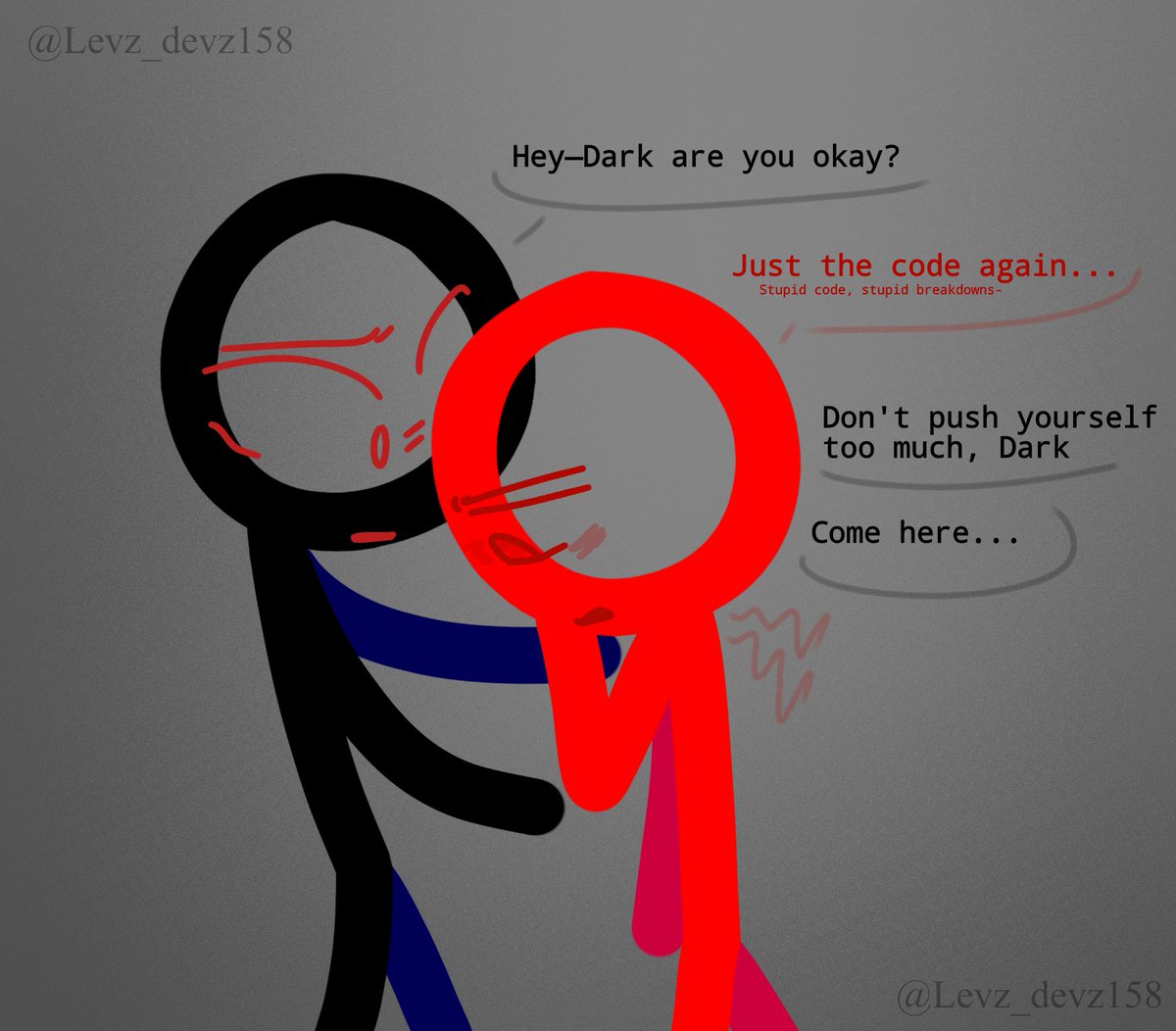 Levz_devz158's tweet photo. //ANGST CHODARK

idk this idea just came to my head

#chodark #TDLxTCO #alanbecker https://t.co/gEV0KBW5Mm