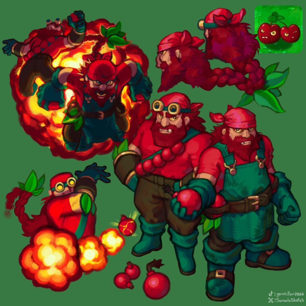 SamaluSketch's tweet photo. rendered the cherry bros

#plantsvszombies #pvz #pvzfanart #art https://t.co/ulnddmqa9A