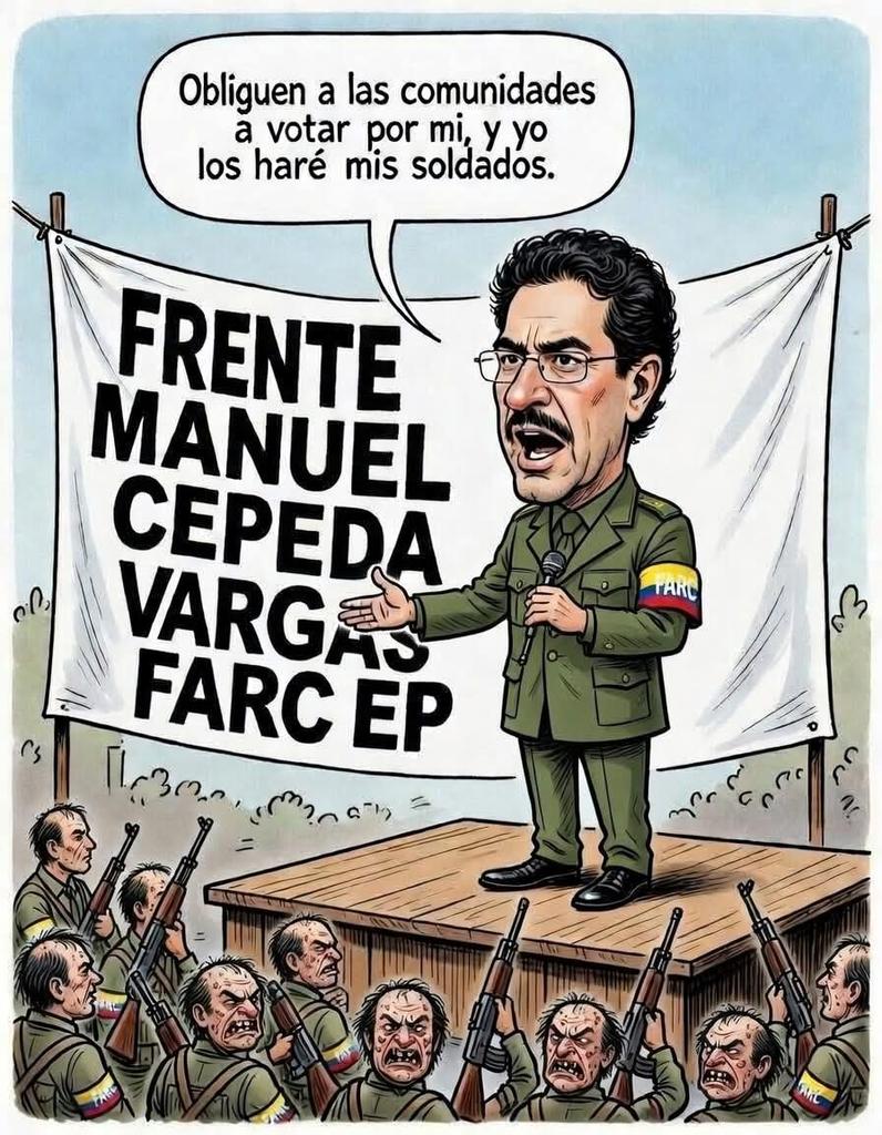 Karlos_artu's tweet photo. Iván CEPEDA heredero y candidato de los NARCOGUERRILLEROS y bandidos. https://t.co/YNh8AnnOga