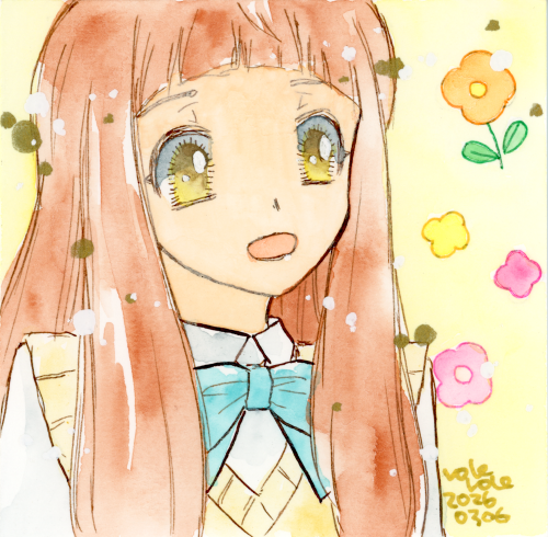 どろーいんぐ仁奈ちゃん。
