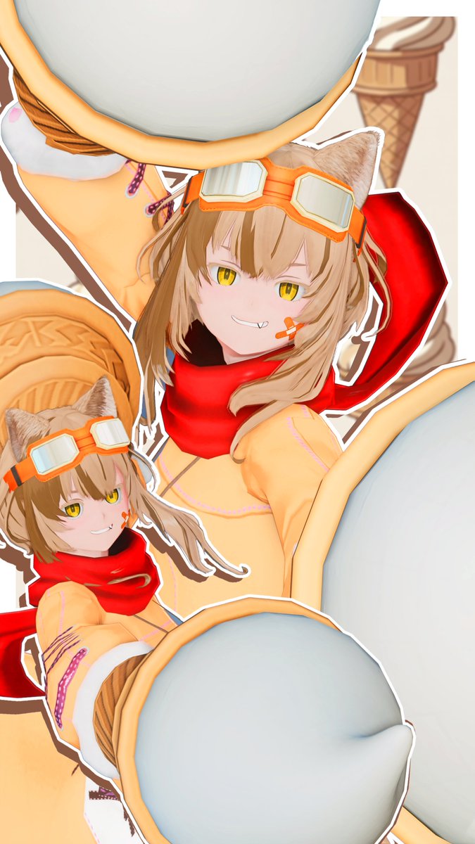 🍦食後のデザートはいかがかに？
#PSO2NGS_SS