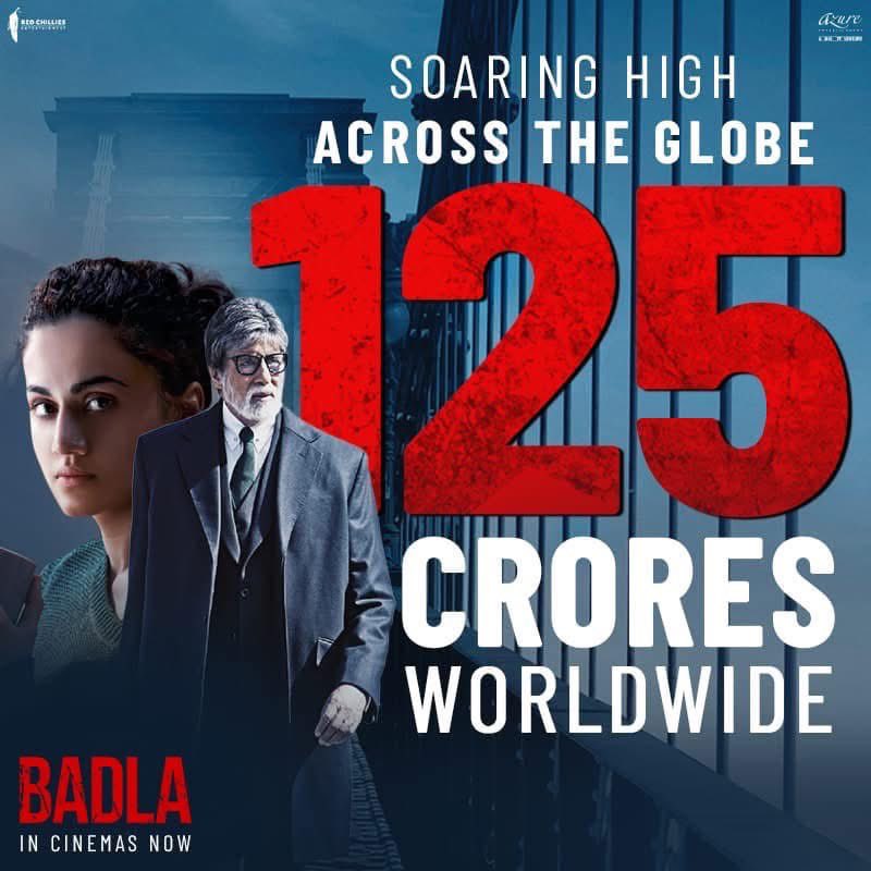 ashoksingh68's tweet image. 7 years of #Badla. #AmitabhBachchan turned 77 had 3rd consecutive 100 crores film after Thugs of Hindostan, 102 Not Out &amp;amp; Badla. It was also the only time a 77 year old star got an ‘A’ classified solo hit!  From a budget of 10 crores it generated close to 140 crores! @SrBachchan