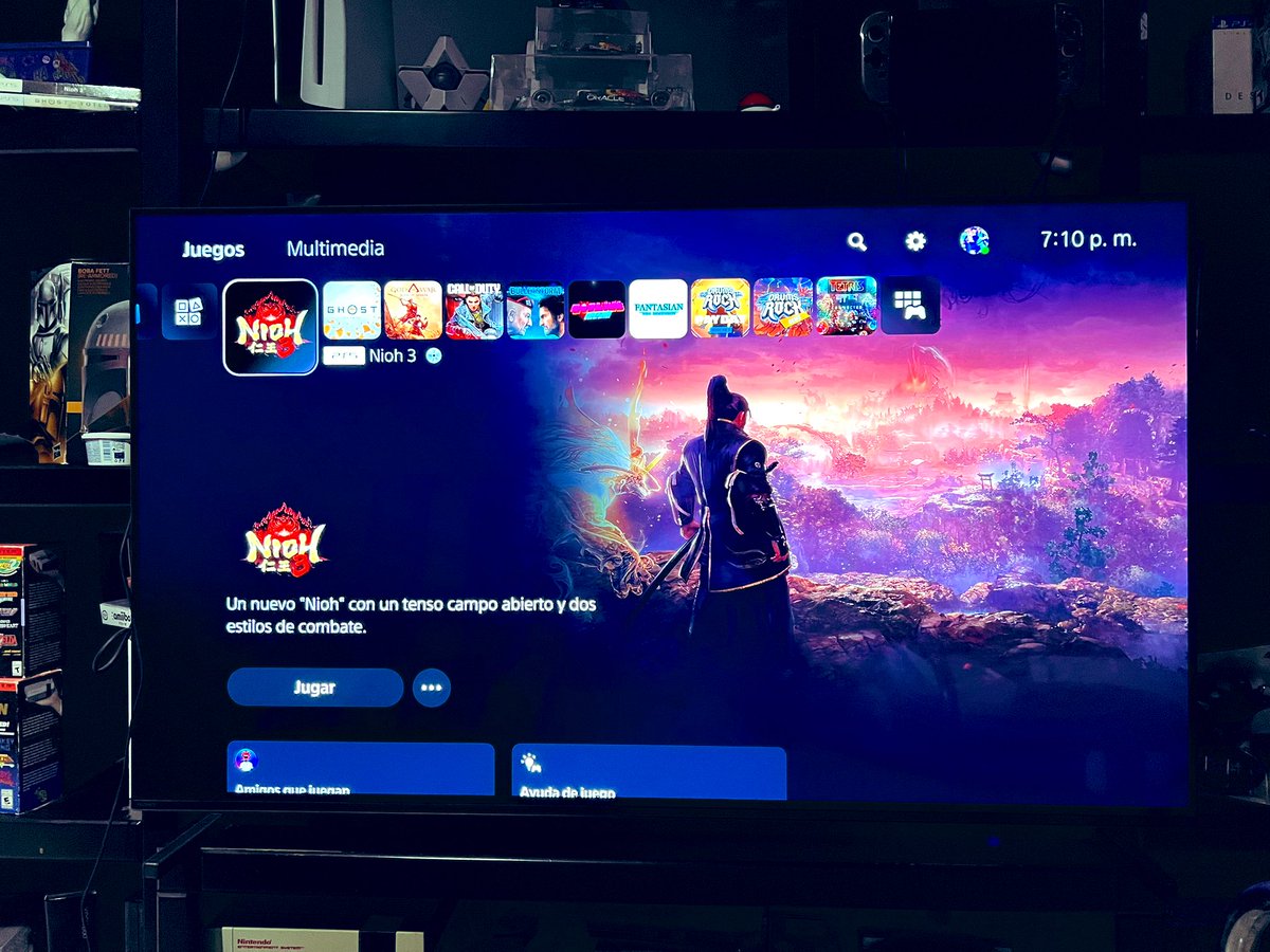 Y así comienza la última aventura de #Nioh3👺🗡️