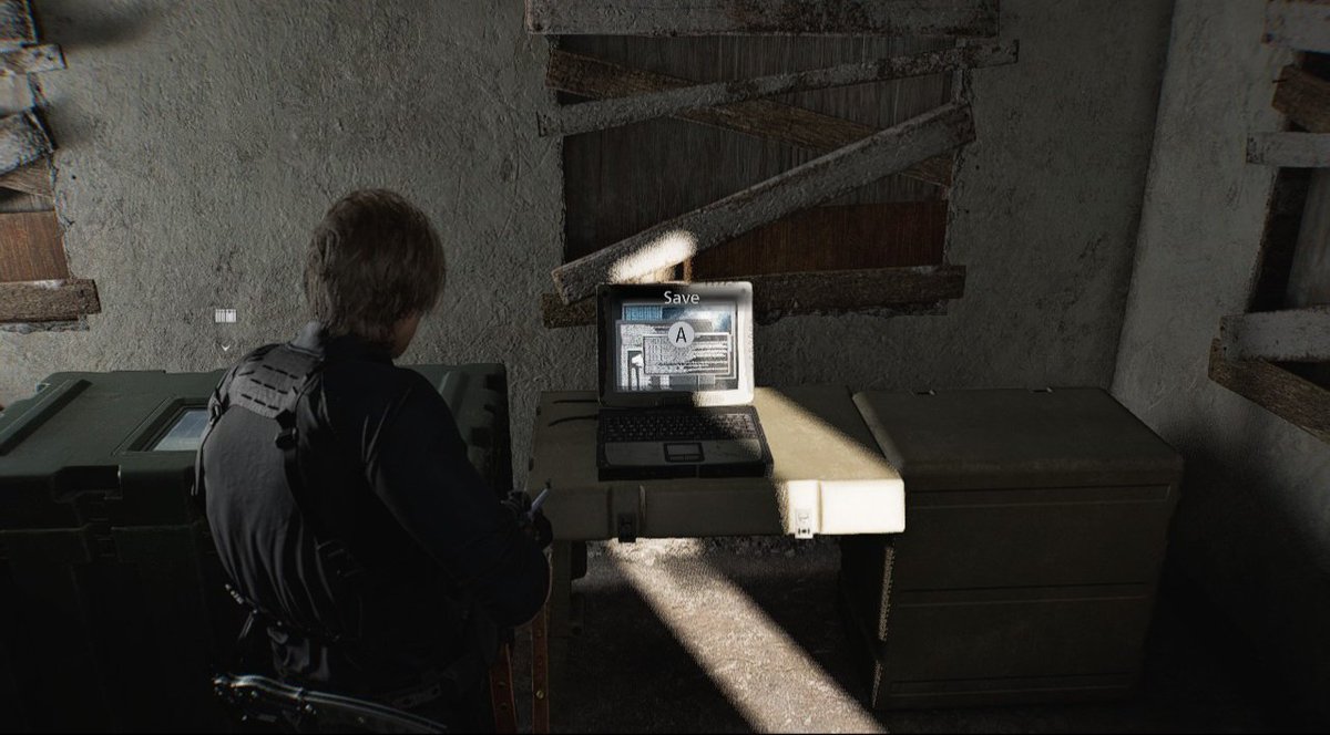 RacconSurvivor's tweet photo. Among the gibberish words on the BSAA's computer in RE9, there's a domain called “NEWDAWN-capcom . com” i tried searching it, but nothing came up. The only relation to “NEWDAWN” i could think of are “Through the Darkness” lyrics &amp; Wesker's quotes in RE4R/RE5. #REBHFun https://t.co/SRdn9rKZZn