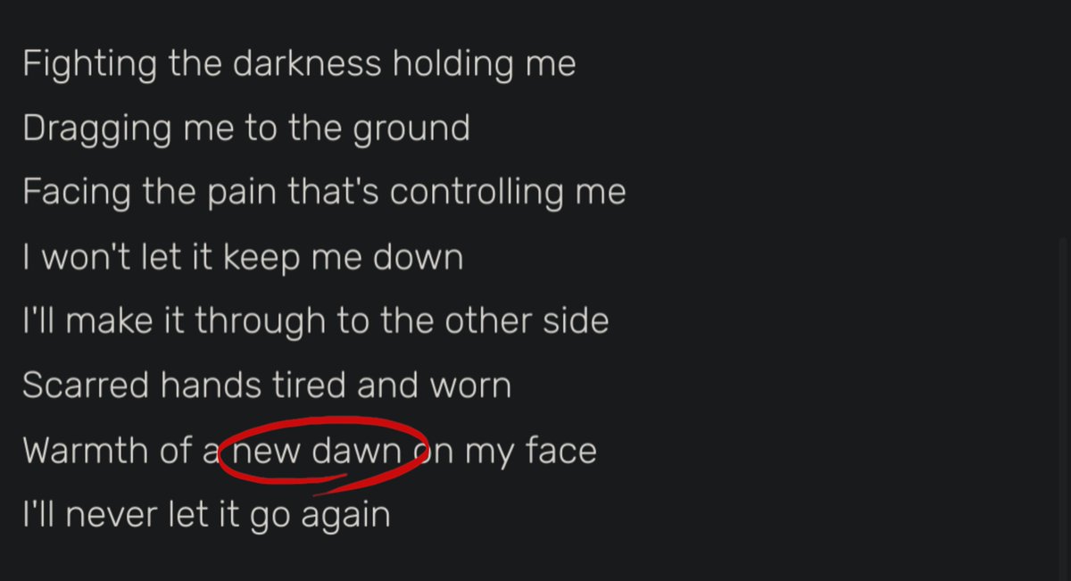 RacconSurvivor's tweet photo. Among the gibberish words on the BSAA's computer in RE9, there's a domain called “NEWDAWN-capcom . com” i tried searching it, but nothing came up. The only relation to “NEWDAWN” i could think of are “Through the Darkness” lyrics &amp; Wesker's quotes in RE4R/RE5. #REBHFun https://t.co/SRdn9rKZZn