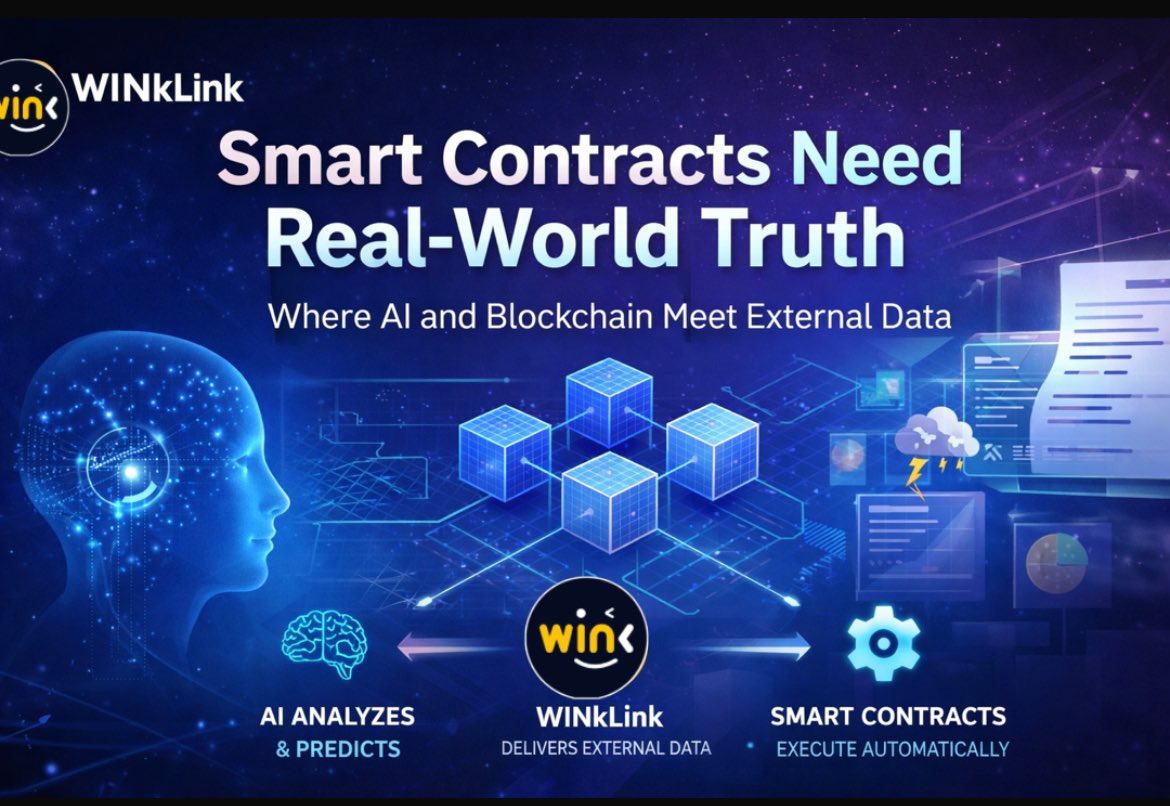 AI can forecast possibilities.
Smart contracts require facts.

That’s why oracle networks matter.

Artificial Intelligence and blockchain are both driving the next wave of digital innovation, but their purposes are fundamentally different.

AI focuses on analysis and prediction.