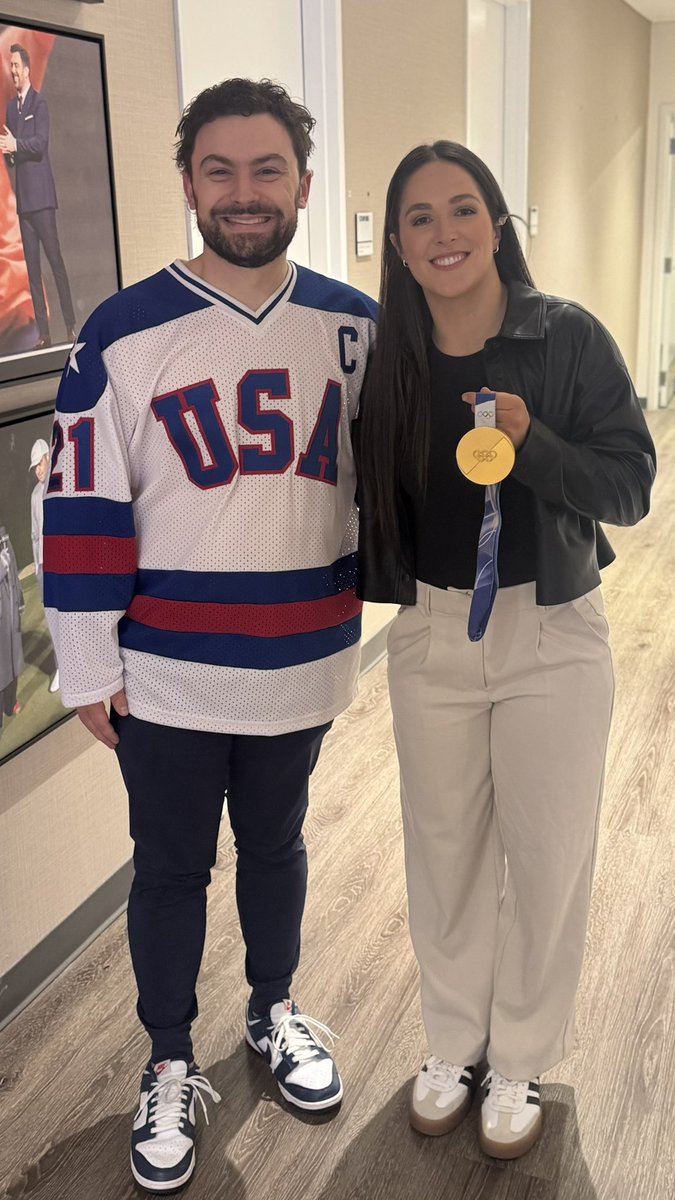 Chris_Jast's tweet photo. I don’t know how many top-5 days I’ve had working at @NHL_On_TNT, but add this as another.

Now go win a natty @Abbey18Murphy 🫡 https://t.co/vz3DZW9Kj7