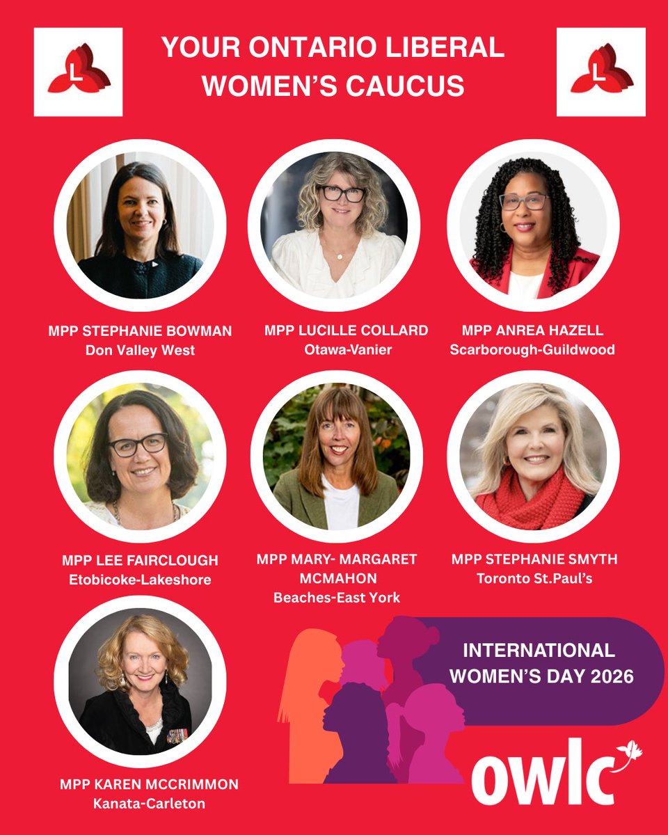 Ontario Women’s Liberal Commission tweet media
