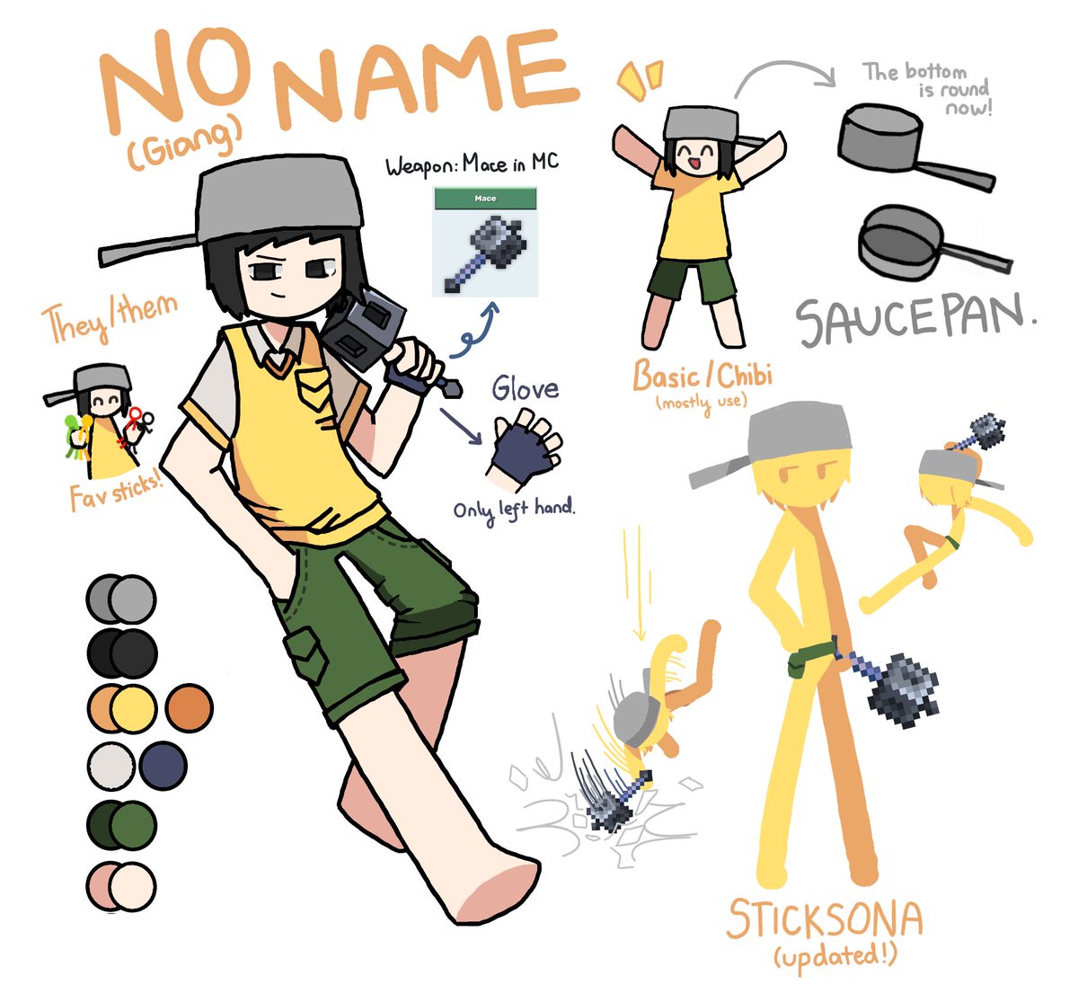 Meet my sona! 
I haven't drawn mine for a while so I think I need to introduce this again ^-^ It has also changed slightly different compared to before.