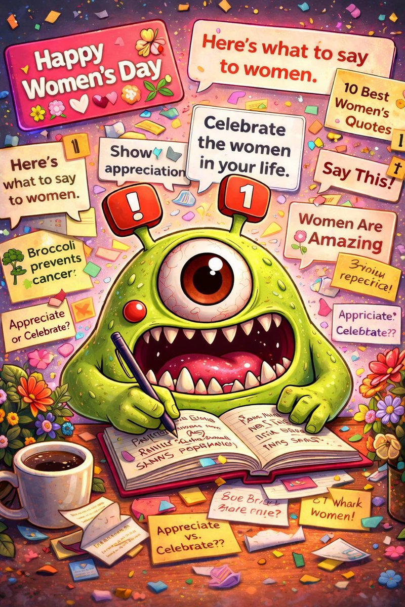 VixVic262658's tweet image. Notifreak received 63 notifications today trying to explain how to write the perfect Women’s Day message 👁

Some say: “Celebrate women.”
Others say: “Show appreciation.”

Now Notifreak is confused.

Women of X… which one do you prefer? 🌸

#WomensDay #NFT #Nftarts #Web3Future