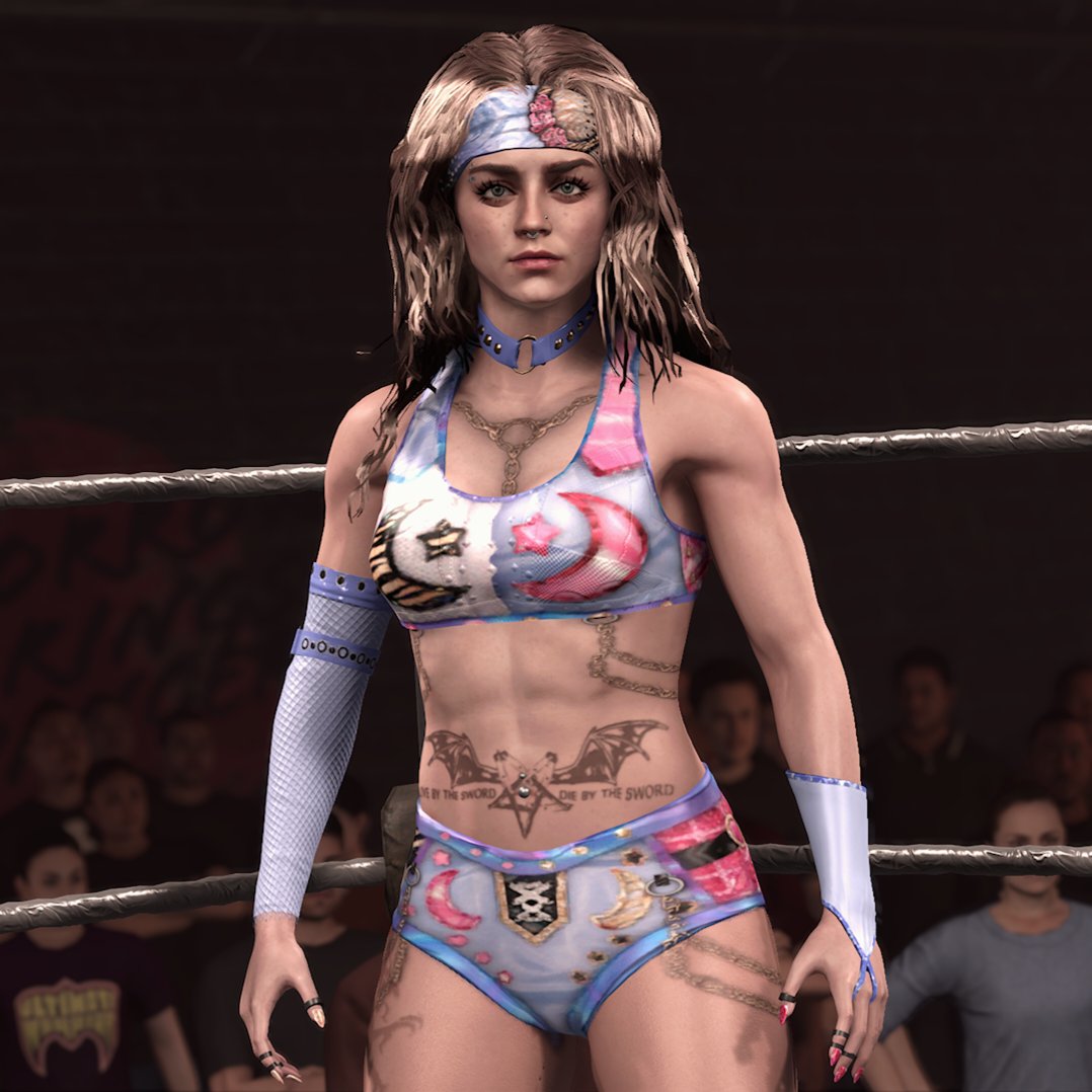 MoonChildCae's tweet photo. don't you think i'm pretty, baby? ✨️

#WWE2K26 https://t.co/5gc5okJOG8