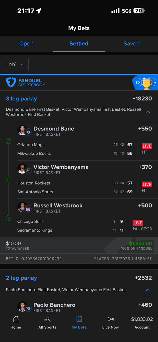 Alpha betting group tweet media