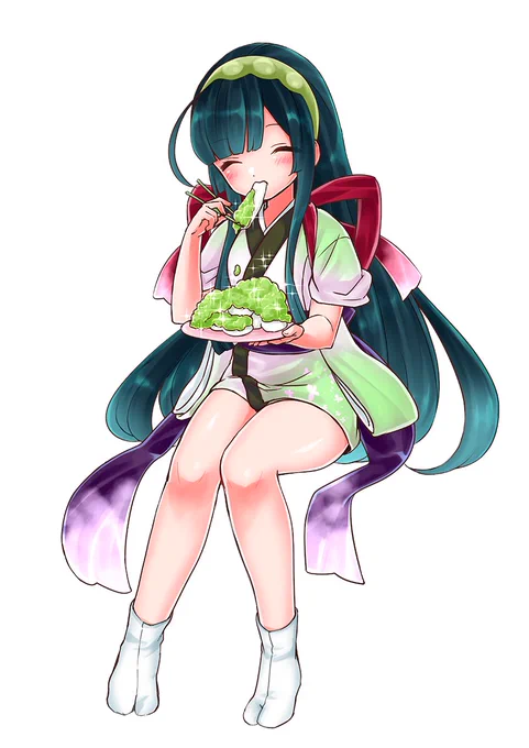 ずんだ餅が美味しく食べられるこの世界に感謝です\(ず・ω・だ)/ #感謝の日