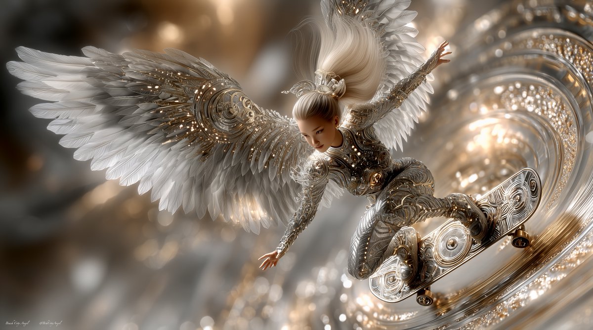 Prompt Share:  Angel Art

✨Video prompt below... 
Image Prompt in Image ALT

@Ri