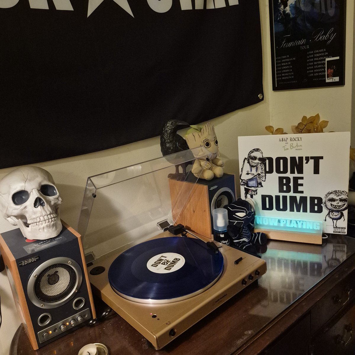 beyondbinary91's tweet image. #NowSpinning: Don't Be Dumb by ASAP Rocky #DontBeDumb #ASAPRocky #RoughTradeExclusive #VinylJunkie #VinylCollector #VinylAddict #OnMyTurntable  #HipHop