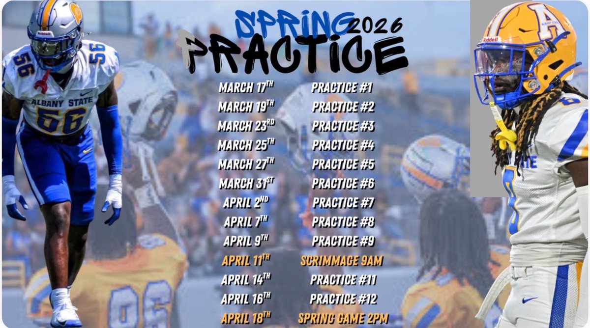 Albany State Football tweet media