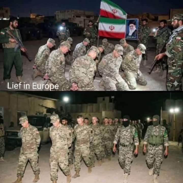 İran’ın Esir aldığı, Abd’li askerler.

Abd, yalanlamıştı.

İRAN Fotoğrafları servis etti.