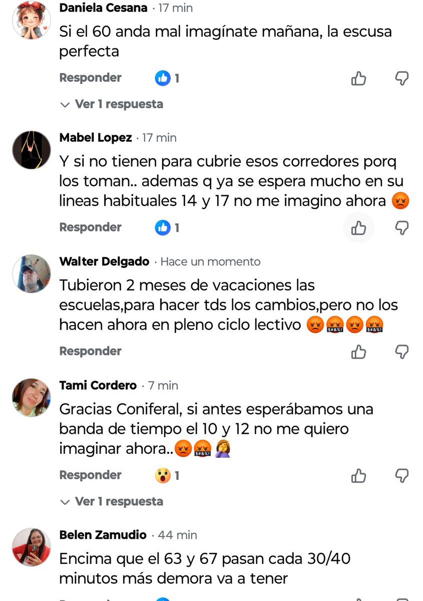Dije "seguramente" queriendo ser precavido conociendo que era lo esperable y una de las empresas ya avisa que se achicarán las frecuencias. 
Los usuarios puteando en arameo y previendo que las esperas serán mayores a lo que ya eran, 40 minutos!