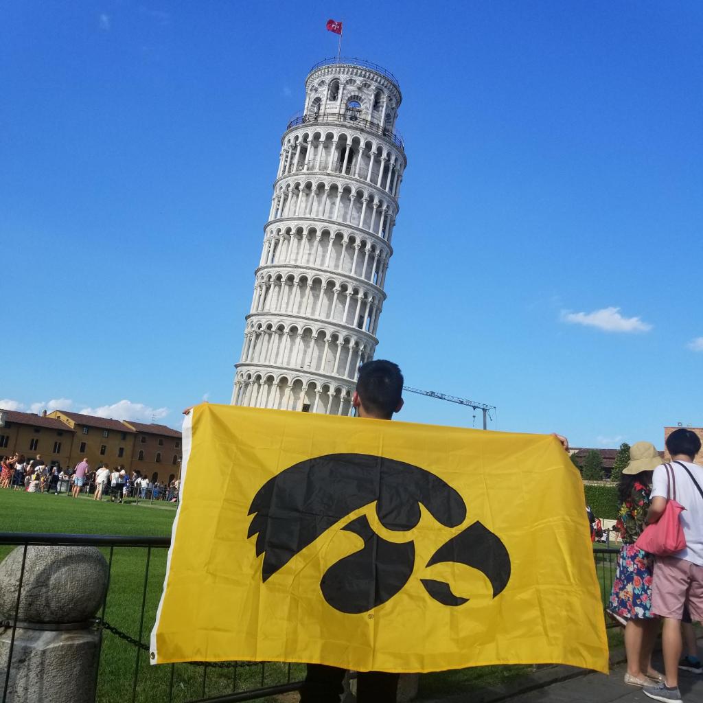 University of Iowa tweet media