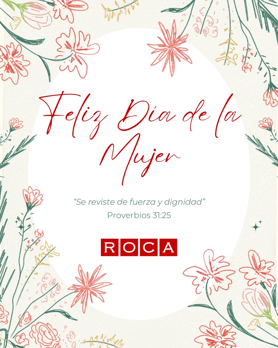 JJROCA8's tweet photo. Celebramos la fortaleza y dignidad de las mujeres de nuestra firma.

Proverbios 31:25: “Se reviste de fuerza y dignidad.”
-
Celebrating the strength and dignity of the women in our firm.

Proverbs 31:25.

#IWD2026 #WomenInLaw https://t.co/Oyp5ZFCgHu