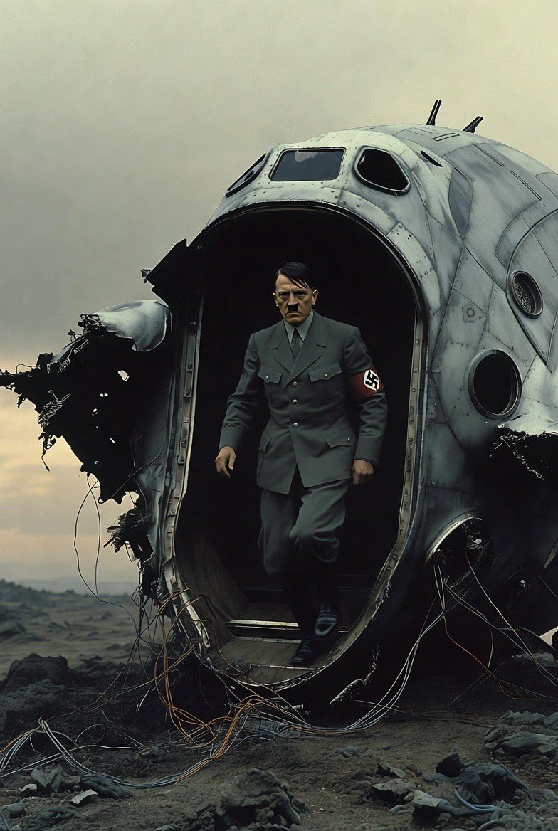 Shocking images from the impact site. It appears it wasn’t a meteor at all…