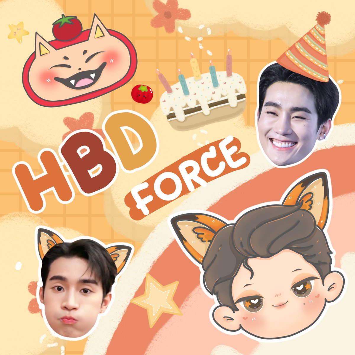 🧡🎂Happy Birthday to Force🎂🧡

🦊HBD นะฟอสสึ เติบโตขึ้นอีกปีแล้วนะ ขอให้มีความสุขในทุกๆวันที่ตื่นขึ้นมา สิ่งใดที่ทำอยู่หรืออยากจะทำก็ขอให้ประสบพบเจอแต่ความสำเร็จขอให้ถูกค้นพบถูกรักมากขึ้นในทุกวันเฮงๆรวยๆสุขภาพแข็งแรงนะป่ะป๋าคนเก่ง🦊

FORCE 29TH OUR CHAMPION 
#Happy29thForceDay