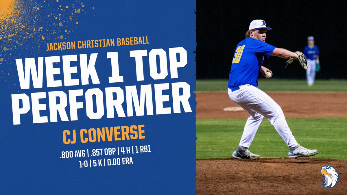 Jackson Christian Baseball tweet media