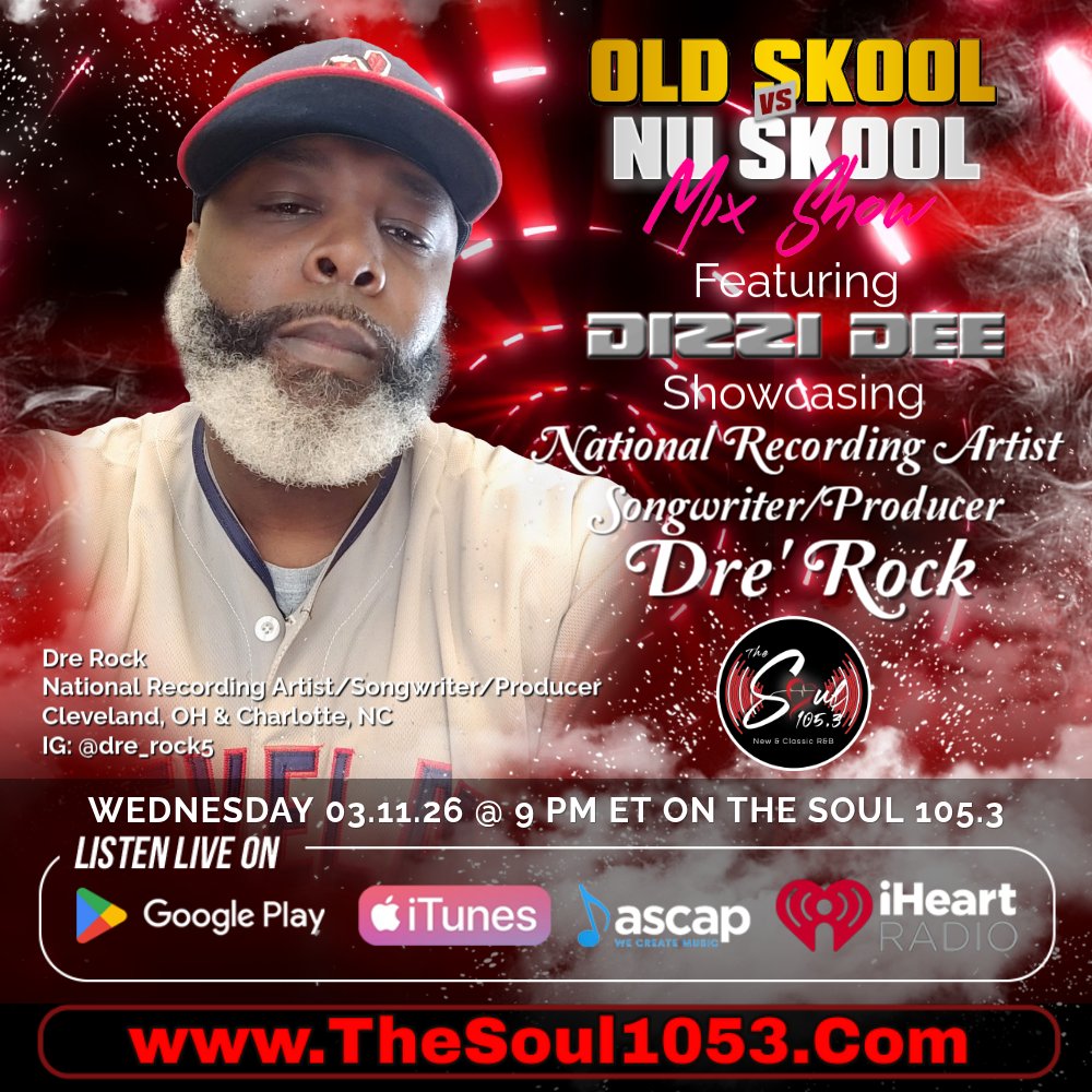 The Soul 105.3  Interview with Dre' Rock  3/11/2026 tune-in #DreRock #MarguriteMcDonaldMusic