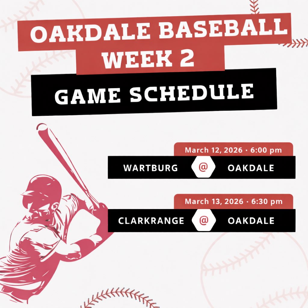 Oakdale Baseball (@baseballoakdale) on Twitter photo 