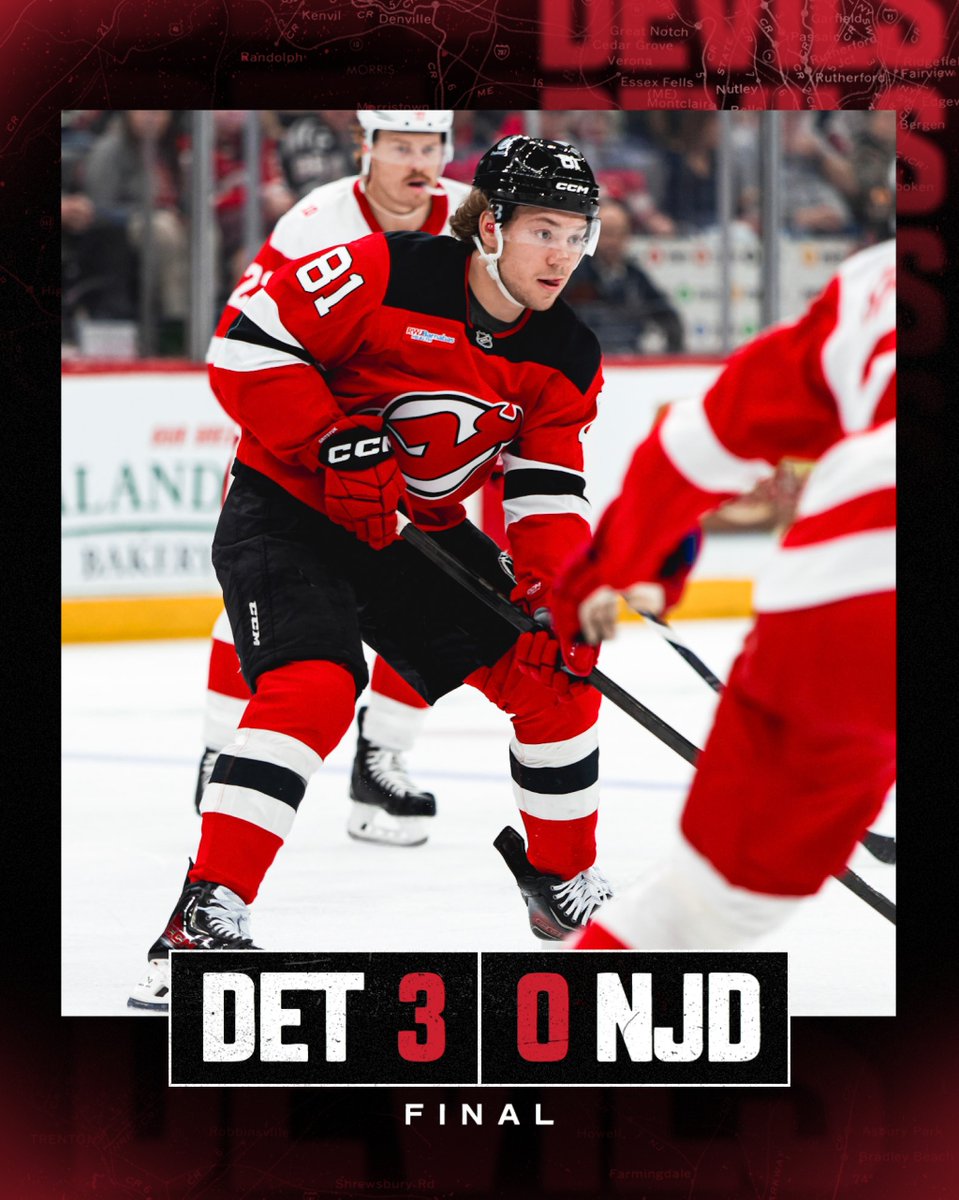 NJDevils's tweet photo. Back at it Thursday.