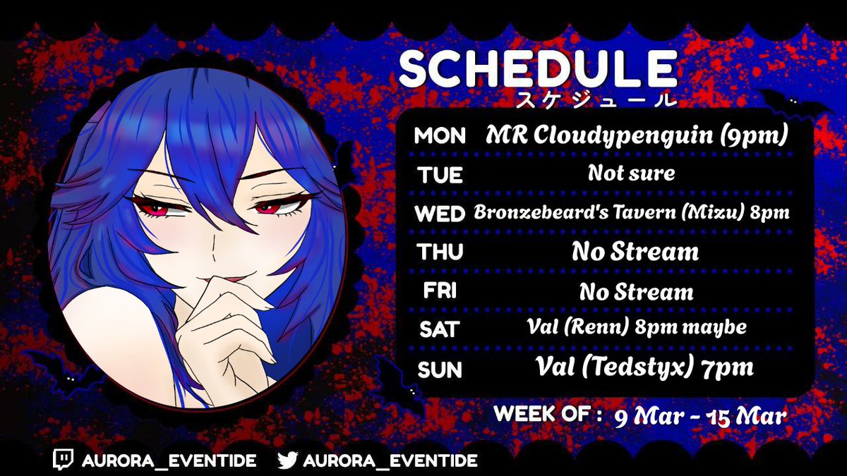 Collab week~ Let's see if my wifey is taking up my tues stream~