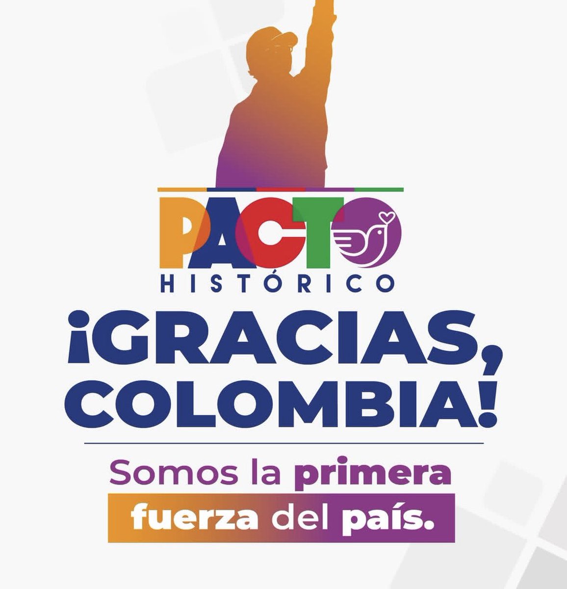 susanamuhamad's tweet photo. ¡Gracias Colombia! Hoy hicimos historia. https://t.co/cwhIC70gBS