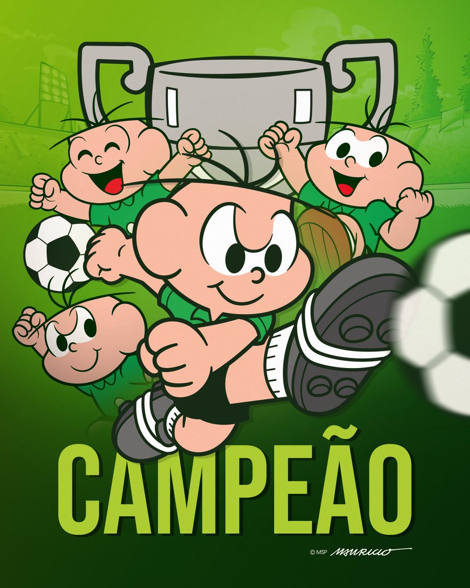 O Cebolinha avisou que era plano infalível…
Dito e feito: o Paulistão é do Verdão.
Agora aguenta a festa no Limoeiro 🏆💚
#FamiliaPalmeiras #Paulistão