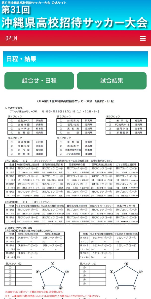 3/21～23に開催される、沖縄県高校招待サッカーにFC琉球U-18が参加します。
琉球の未来の若獅子たちが、県外の強豪に挑める貴重な機会です。
ぜひ応援お願いします。
footballnavi.net/okinawa-syouta…
#FC琉球
#FC琉球U18