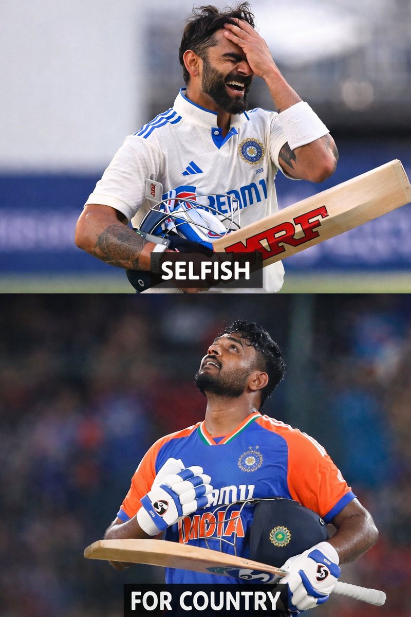 Sanju Samson  last three innings 97 , 89 ,89  इसे कहते है देश के लिए खेलना
अगर विराट कोहली होता तो पहले अपने शतक देखता दल्ला,
 
इसलिए तो चौकली ने कोई ट्रॉफी नहीं जीती 
#T20WorldCup2026final #T20WorldCup #Viratkohli #SanjuSamson #INDvsNZ