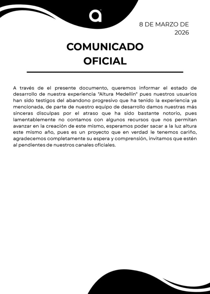 Altura Medellín tweet media