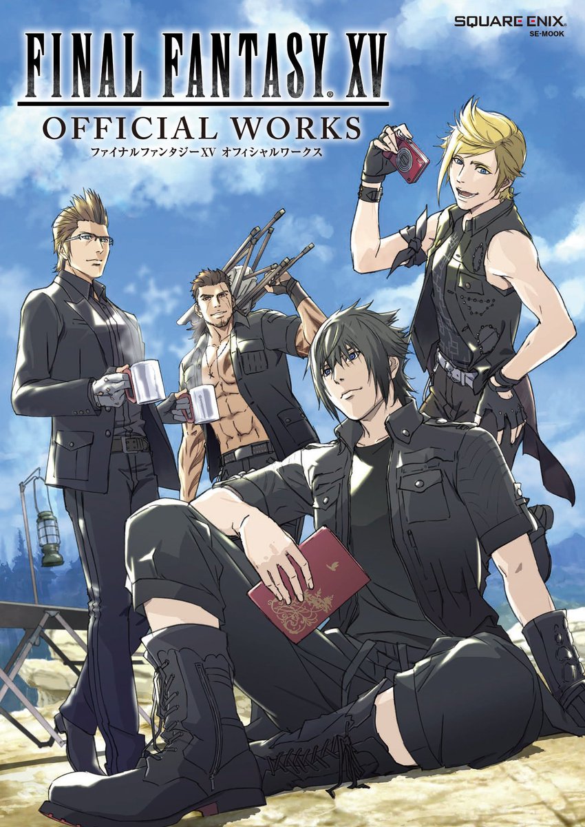 SQEX_GAMEGUIDE's tweet photo. 【2018年3月22日】は「ファイナルファンタジーXV オフィシャルワークス」発売日📖
『ファイナルファンタジーXV』のアートやインタビューを纏めたオフィシャルブック、発売中です✨
https://t.co/wK1leQrU56 https://t.co/M3Roi2fA0v