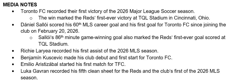 TorontoFCMR's tweet photo. March 8 | @TorontoFC at FC Cincinnati https://t.co/WLhr4hbIZf