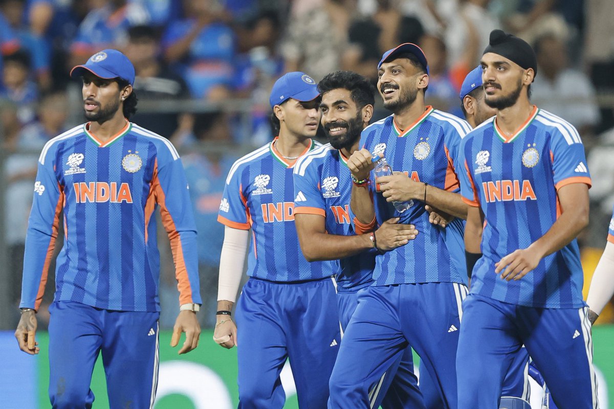 fx16news's tweet image. 3வது முறையாக டி20 உலக கோப்பையை கைப்பற்றியது இந்தியா #NZvIND