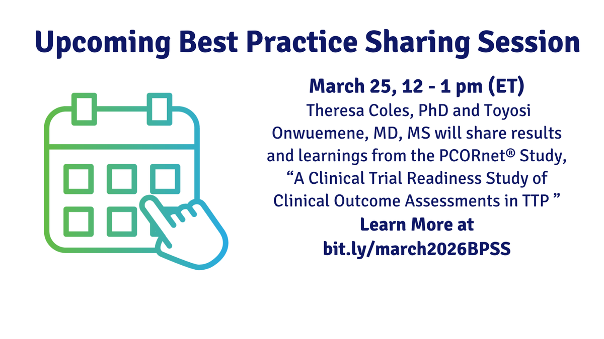 PCORnetwork tweet media