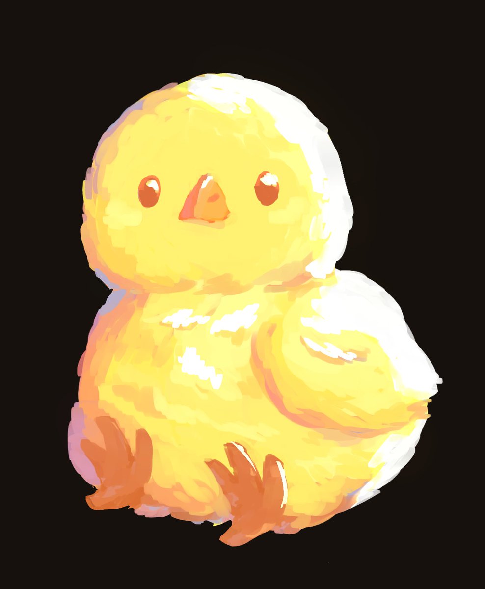 __Awa____'s tweet photo. Pollitooo 🐤 #art #digitalart #clipstudiopaint #artwork #pollito https://t.co/ZRwXjY8fQX