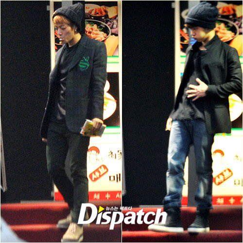 yourb2utylight_'s tweet photo. Not in 2015 but another Dispatch fail. Dispatch followed HIGHLIGHT (BEAST) around bc they suspected that the members have girlfriends and wanted to get a scoop but they just ended up following them to a restaurant 🤣🤣 https://t.co/gNk8NthJ15