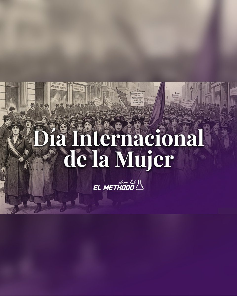 el_methodo's tweet photo. Hoy no es solo una fecha, es memoria, lucha y poder. ✊💜 
Porque cuando una mujer avanza, avanzamos todos. 💜👑

#DiaDeLaMujer #8M #MujeresQueInspiran #Igualdad #FuerzaFemenina #Empoderamiento #Mujeres #Respeto #Cambio #MujeresQueTransforman ✊💜✨🌸 https://t.co/VCBeYFFIz5